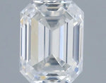 0.40ct Emerald Natural Diamond (Colour F, Clarity SI1, GIA Certified)