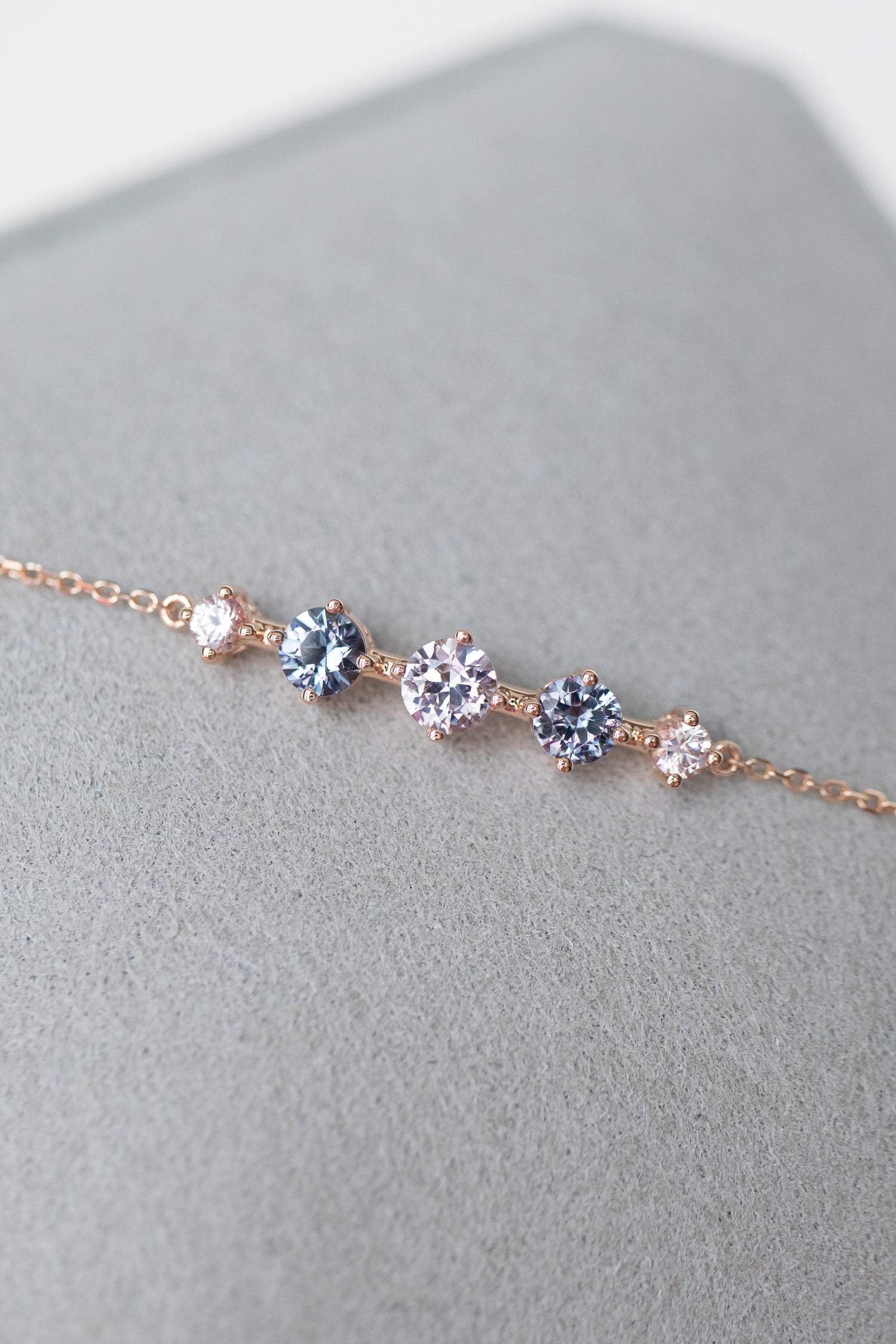 Papillon Machaon Spinel total 0.88ct 18K Rose Gold Bracelet