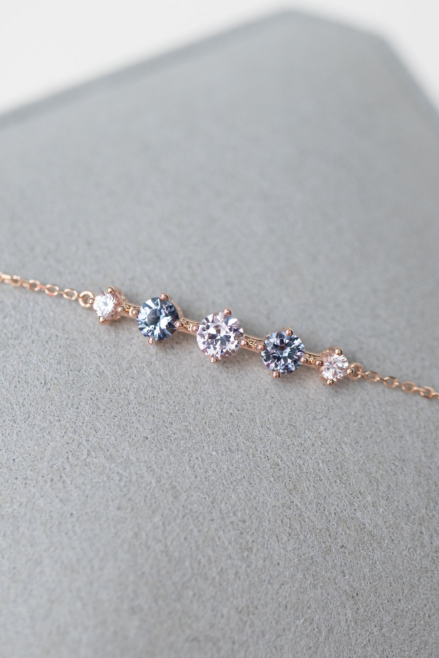 Papillon Machaon Spinel total 0.88ct 18K Rose Gold Bracelet
