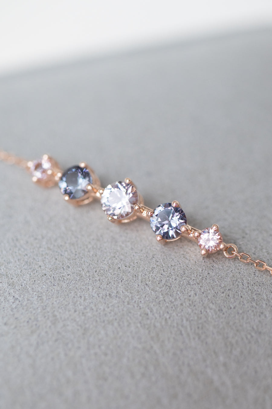 Papillon Machaon Spinel total 0.88ct 18K Rose Gold Bracelet