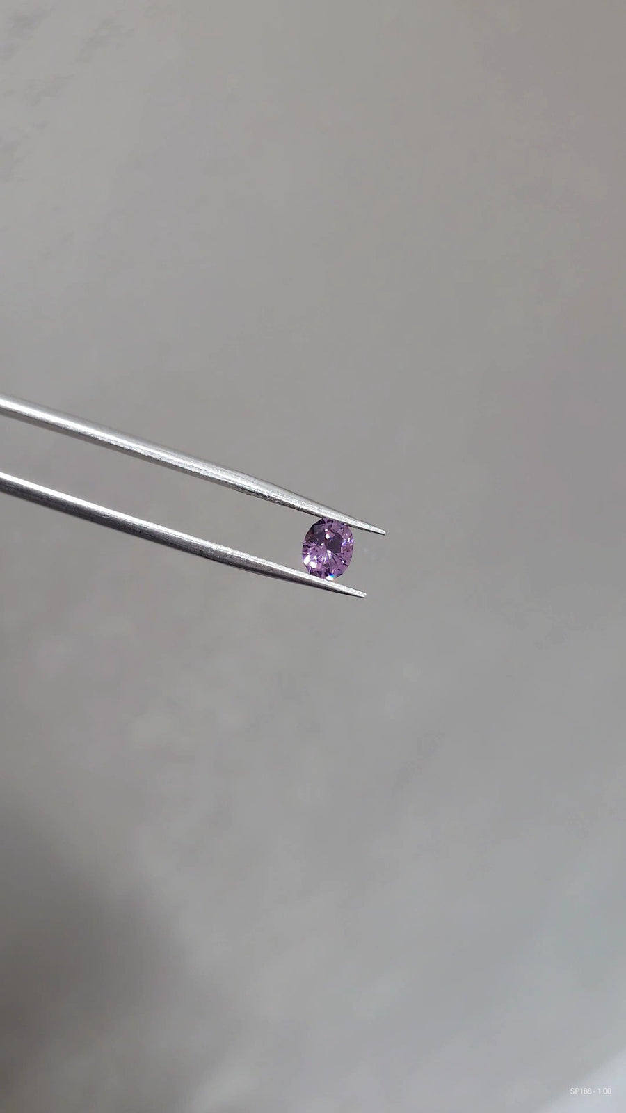 Loose Stone - Purple Oval UK Cut Spinel 1.00ct (With Certificate)