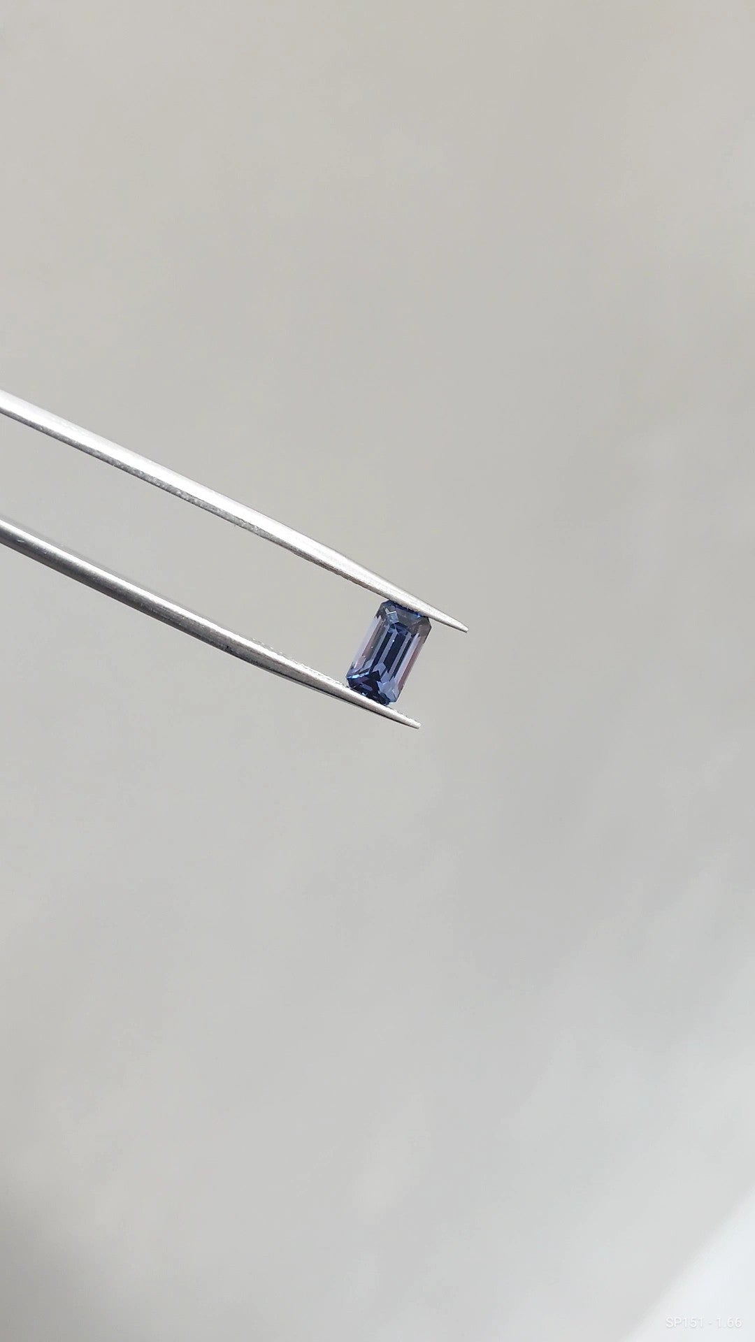 Loose Stone - Blue Octagon Spinel 1.66ct (With Certificate)