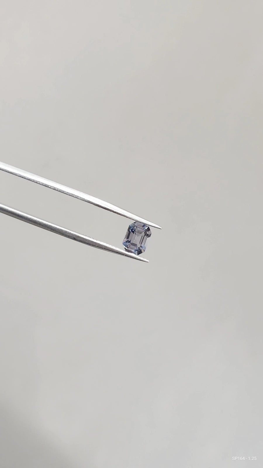 Loose Stone - Metallic Gray Octagon Spinel 1.25ct (With Certificate)