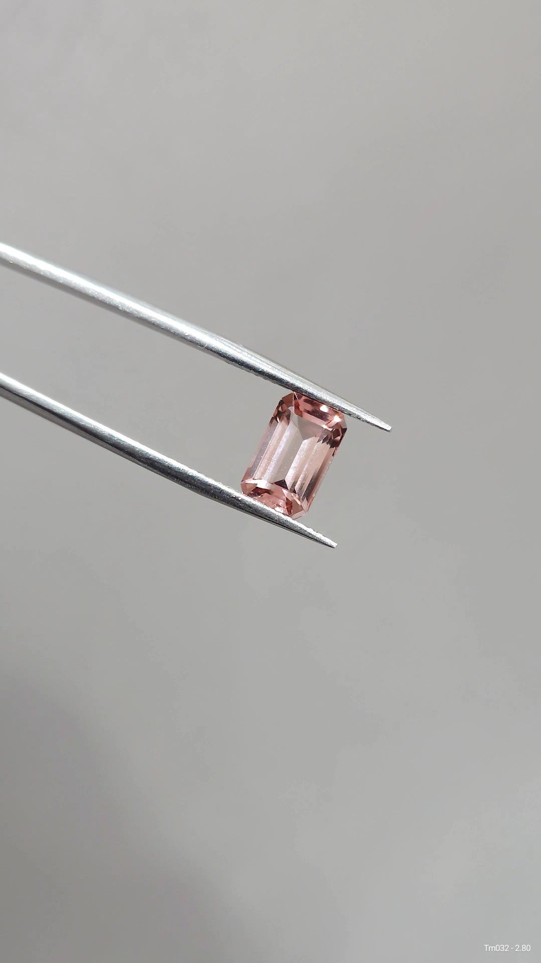 Loose Stone - Sunset Pink Octagon Tourmaline 2.80ct