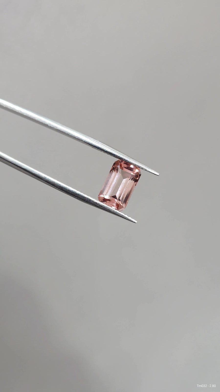 Loose Stone - Sunset Pink Octagon Tourmaline 2.80ct