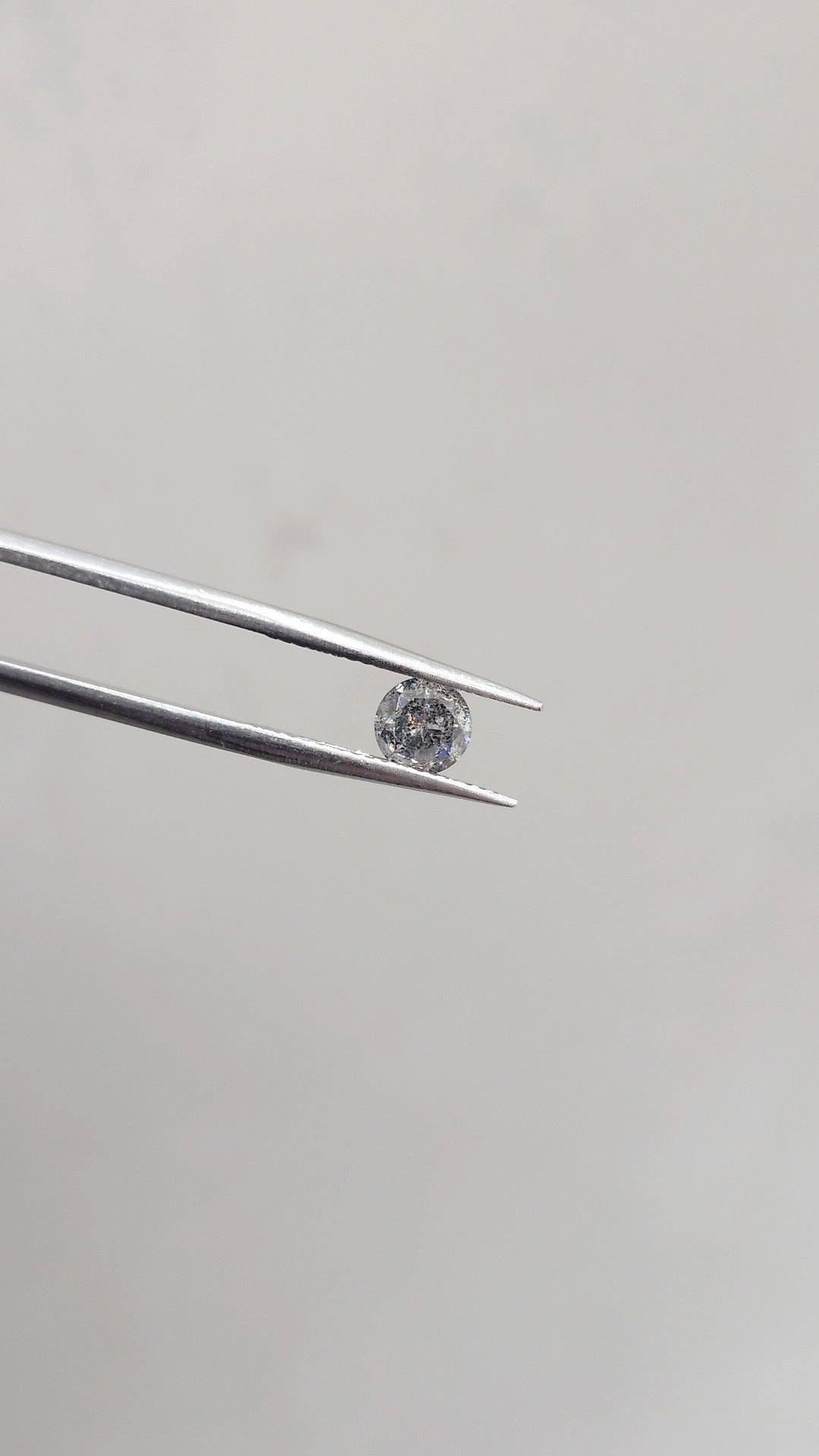 Loose Stone - 0.83ct Round Salt & Pepper Diamond