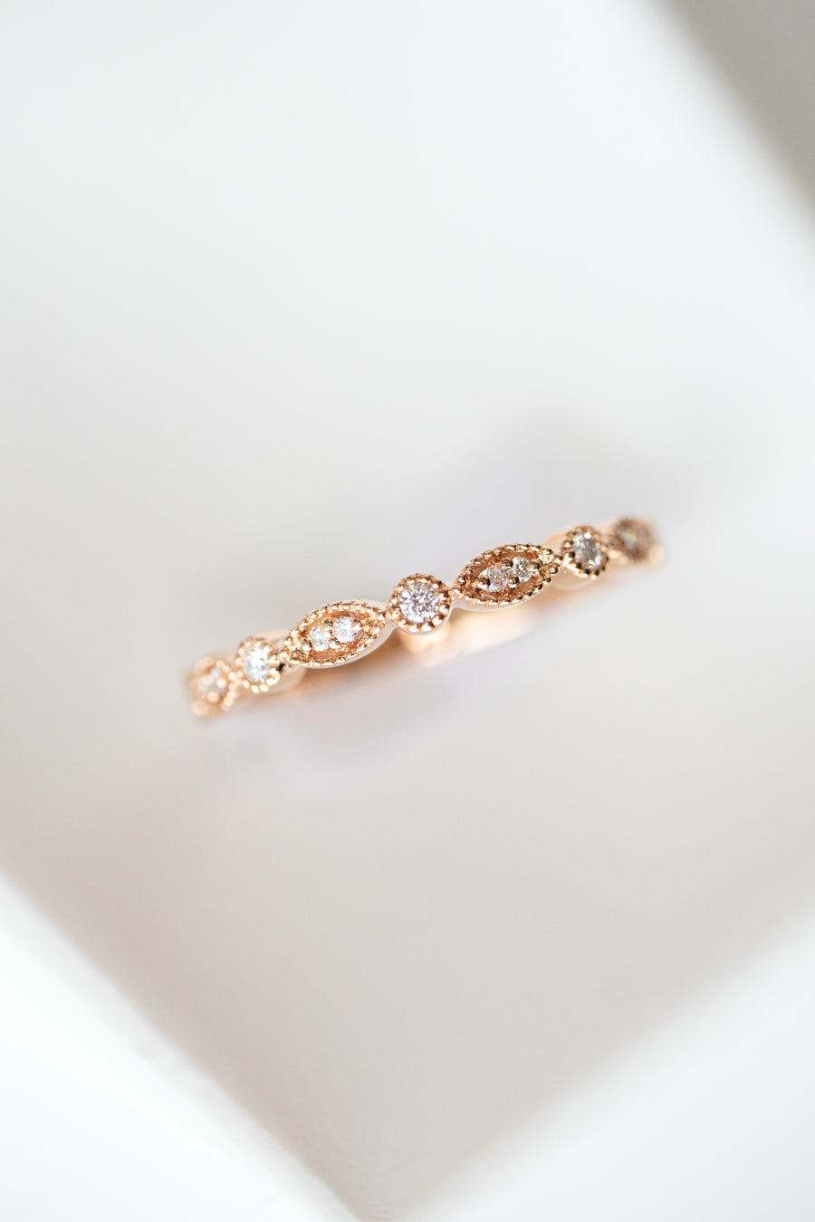 Vintage ~0.15carat Diamond 14/18K Gold Ring