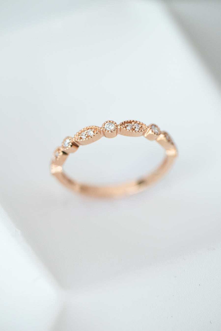 Vintage ~0.15carat Diamond 14/18K Ring