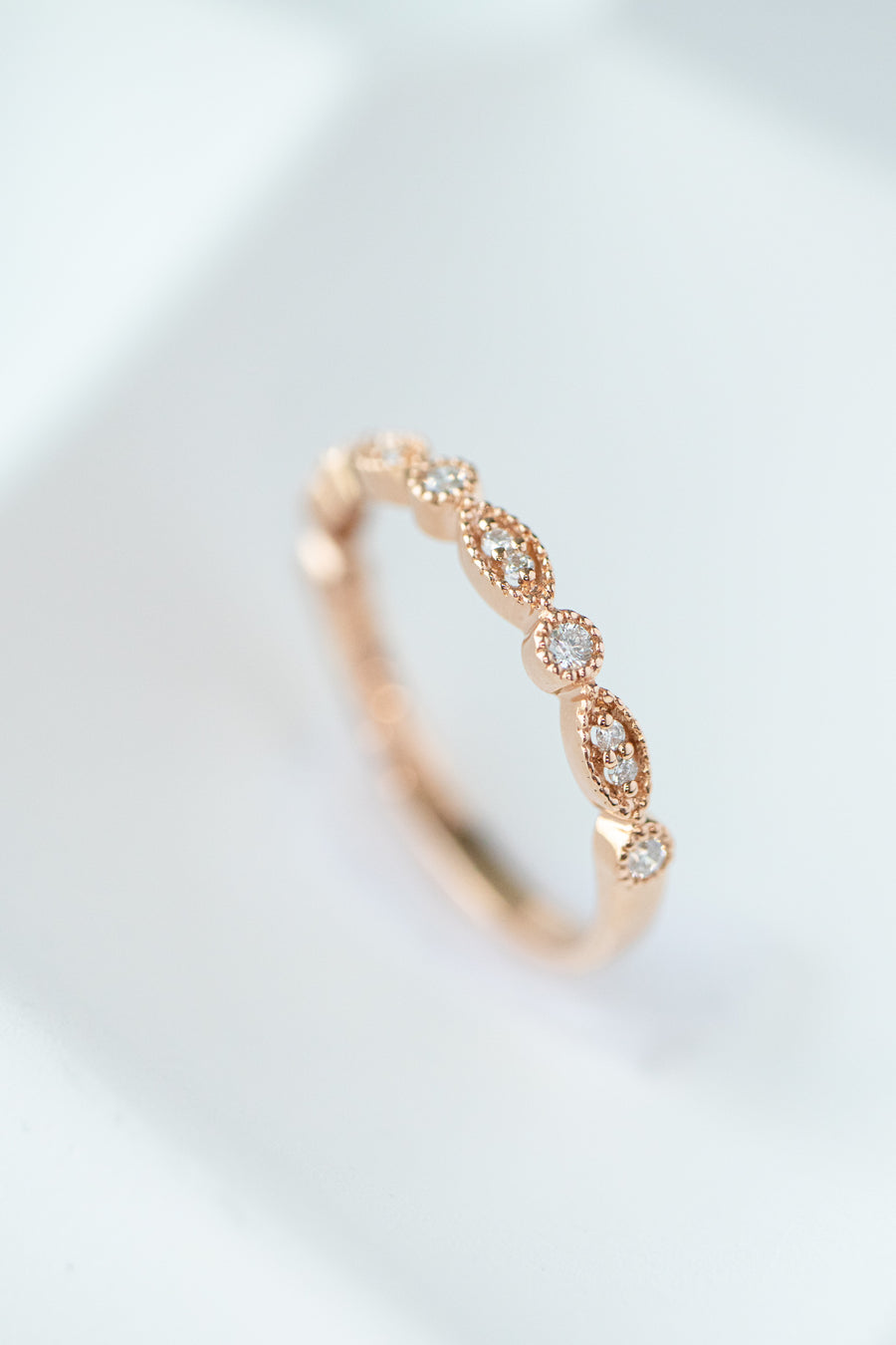 Vintage ~0.15carat Diamond 14/18K Gold Ring