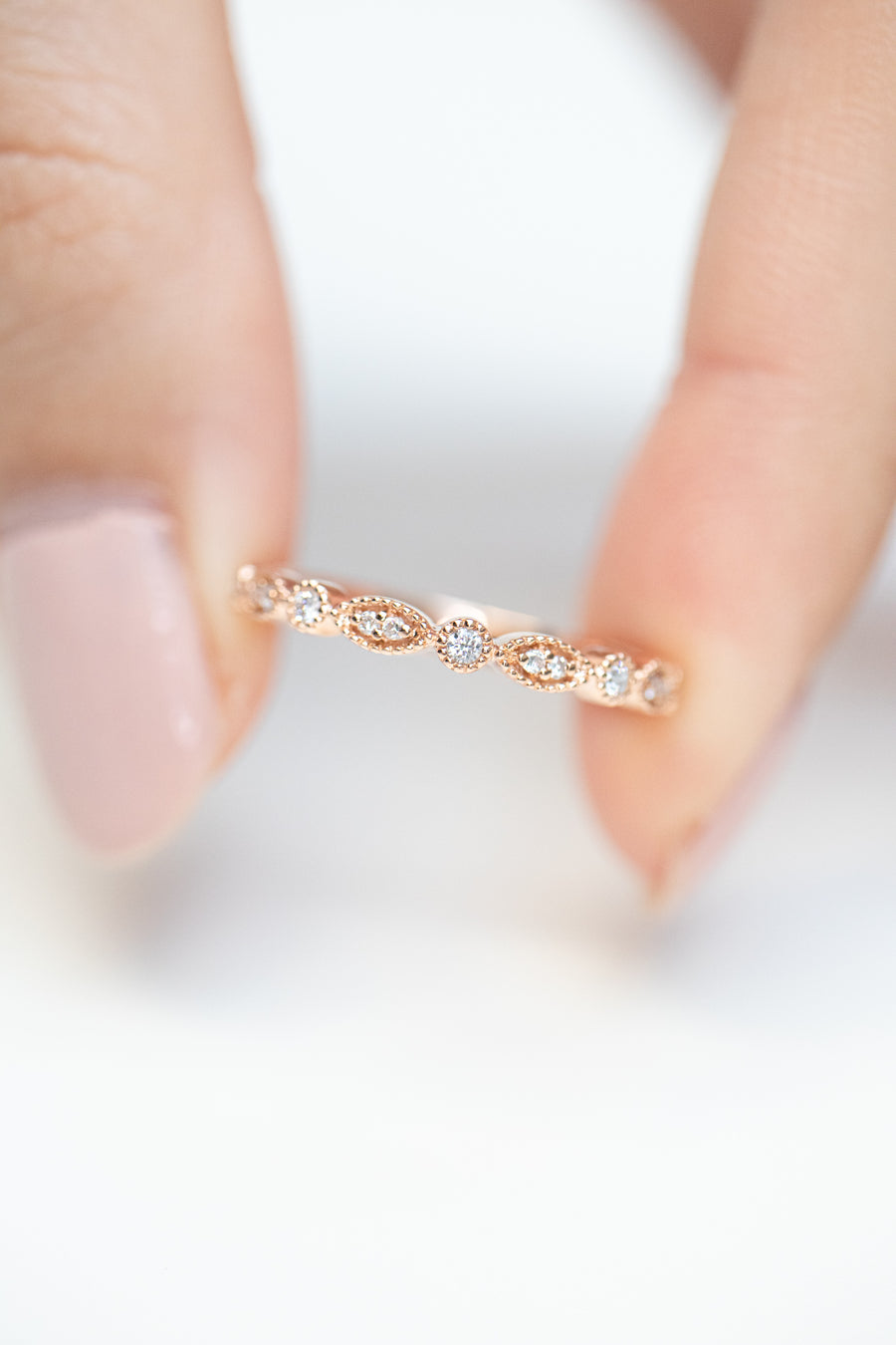 Vintage ~0.15carat Diamond 14/18K Gold Ring
