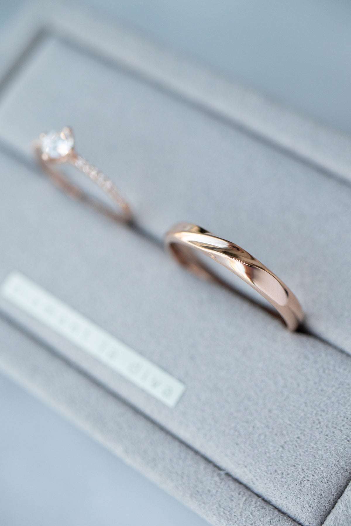 Une promesse à vie GIA Diamond 14/18K/PT Gold Wedding Rings