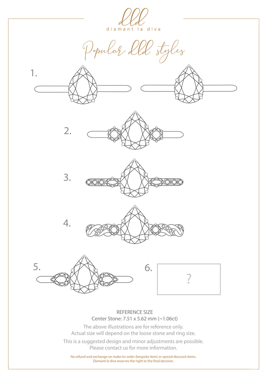 Loose Stone - Greenish Blue Pear Sapphire 1.40ct (With Certificate)