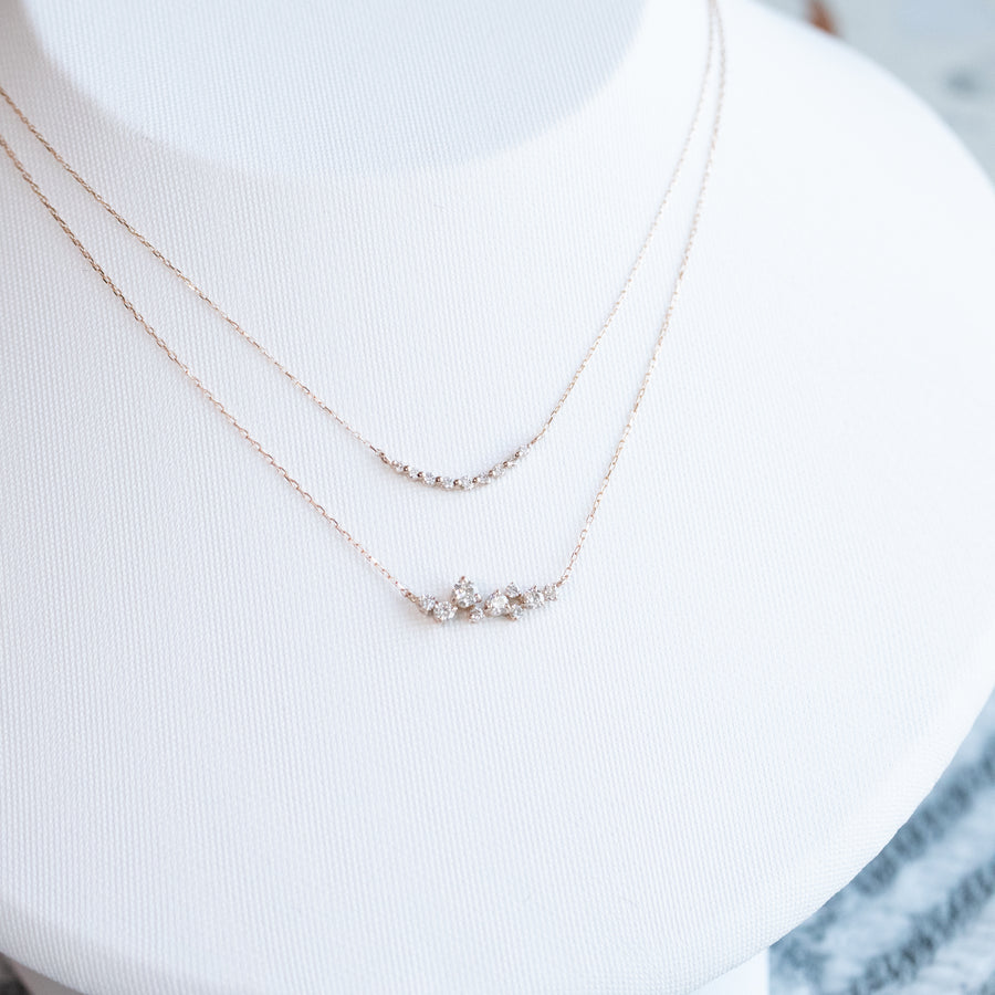 Étoiles H-K Colour Diamond 18K Gold Necklace