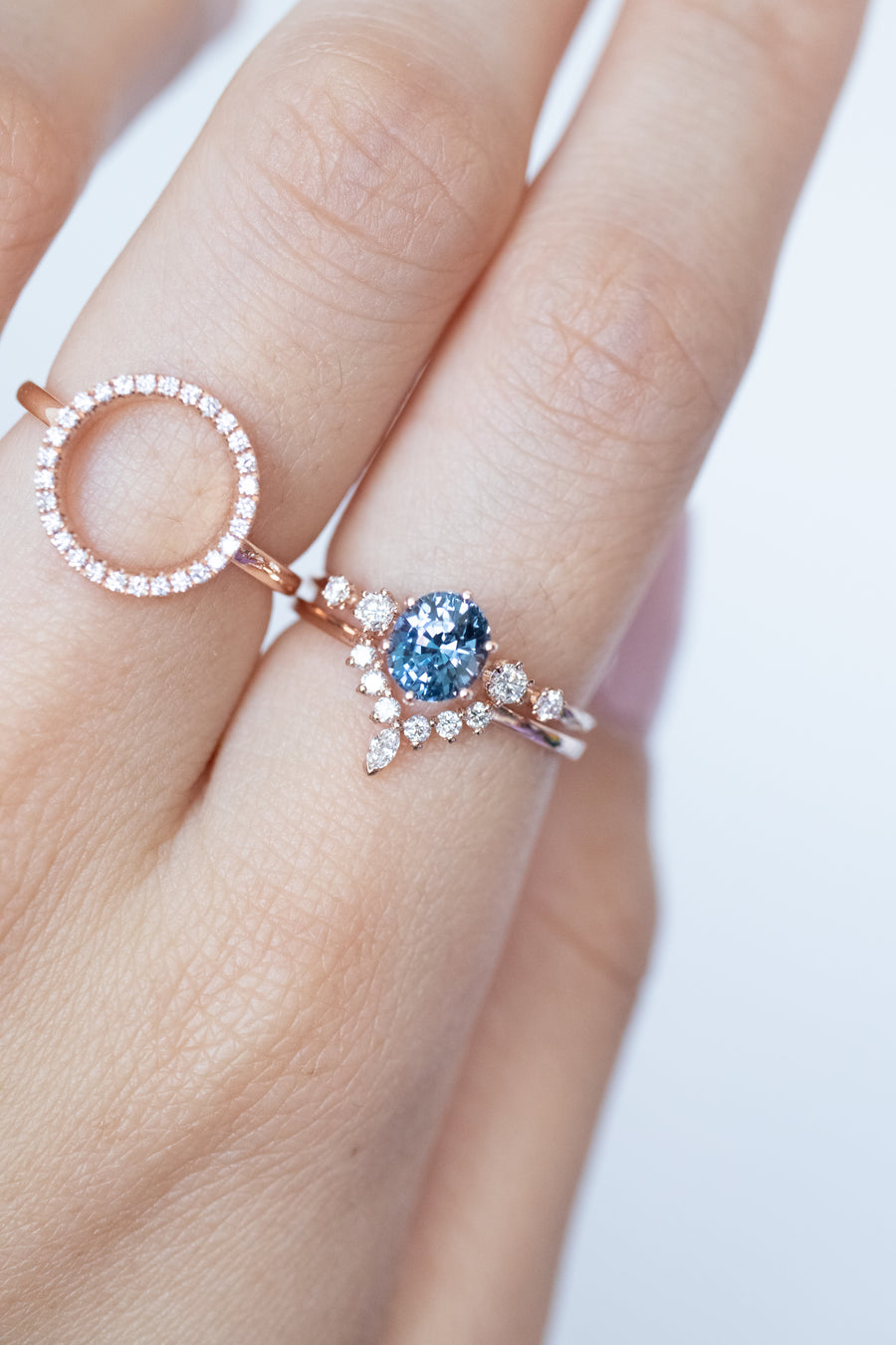 Perfection Circle 14K/18K Gold Diamond Ring